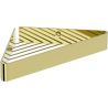 Mexen Evos-C Eckiger Badezimmerkorb, golden - 70A8514-50