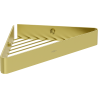 Mexen Evos-C Eck-Duschkorb, gold gebürstet - 70A8514-55
