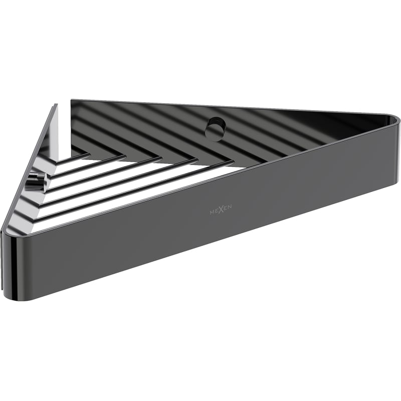Mexen Evos-C Eckiger Badezimmerkorb, Black Chrome - 70A8514-73