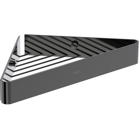 Mexen Evos-C Eckiger Badezimmerkorb, Black Chrome - 70A8514-73