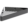 Mexen Evos-C Eckiger Badezimmerkorb, Black Chrome - 70A8514-73