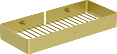 Mexen Evos-L Badezimmerkorb, gebürstetes Gold - 70A8714-55