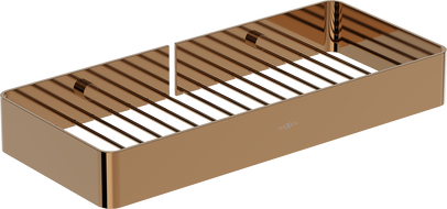 Mexen Evos-L Badezimmerkorb, Roségold - 70A8714-60