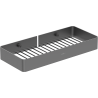 Mexen Evos-L Badezimmerkorb, gebürstetes Gun Gray - 70A8714-66