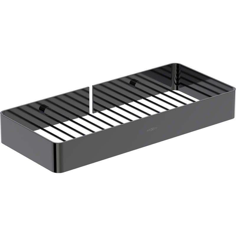 Mexen Evos-L Badezimmerkorb, Black Chrome - 70A8714-73