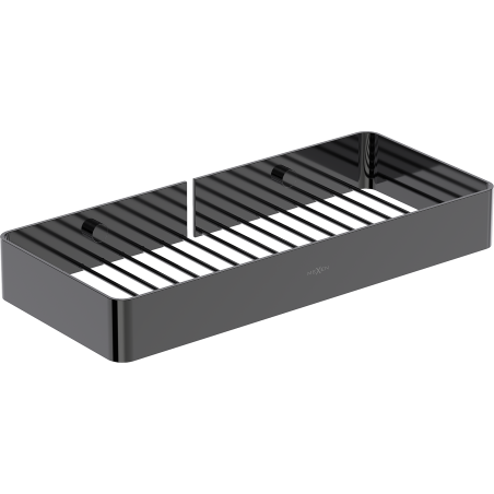 Mexen Evos-L Badezimmerkorb, Black Chrome - 70A8714-73