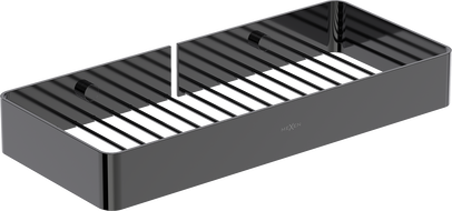 Mexen Evos-L Badezimmerkorb, Black Chrome - 70A8714-73