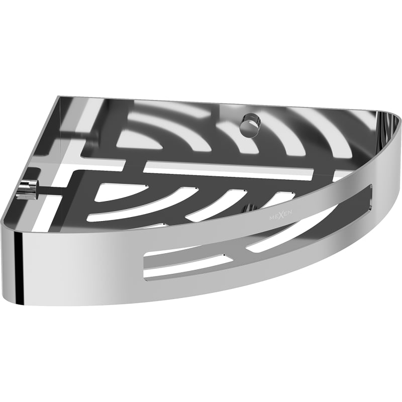 Mexen Laxo-C Eck-Wandablage fürs Badezimmer, Chrom - 70A8513-00