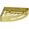 Mexen Laxo-C eckiger Badezimmerkorb, gebürstet gold - 70A8513-55
