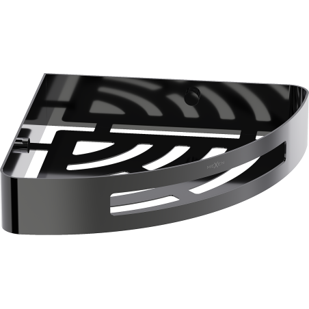 Mexen Laxo-C Eckiger Badezimmerkorb, Black Chrome - 70A8513-73