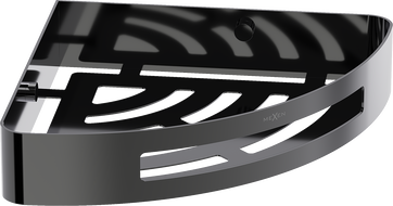 Mexen Laxo-C Eckiger Badezimmerkorb, Black Chrome - 70A8513-73