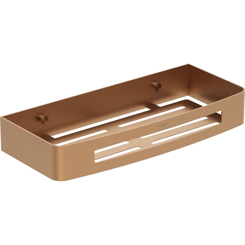 Mexen Laxo-L Badezimmerkorb, gebürstetes Kupfer - 70A8713-65
