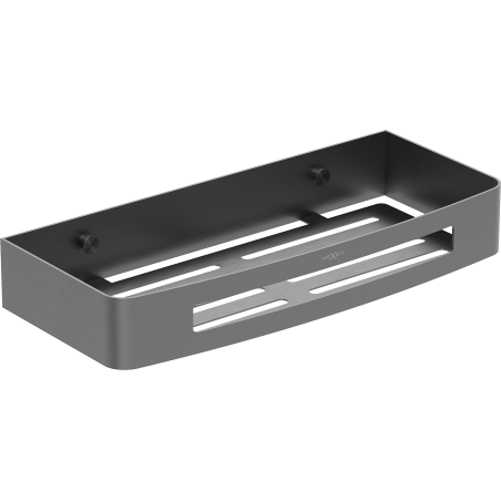 Mexen Laxo-L Badezimmerkorb, gebürstetes Gun Gray - 70A8713-66