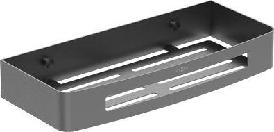 Mexen Laxo-L Badezimmerkorb, gebürstetes Gun Gray - 70A8713-66