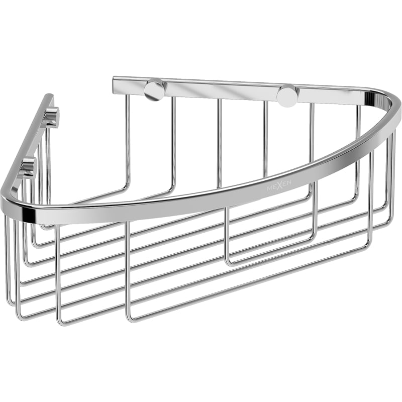 Mexen Uni-C Eckiger Badezimmerkorb, Chrom - 70A8517-00