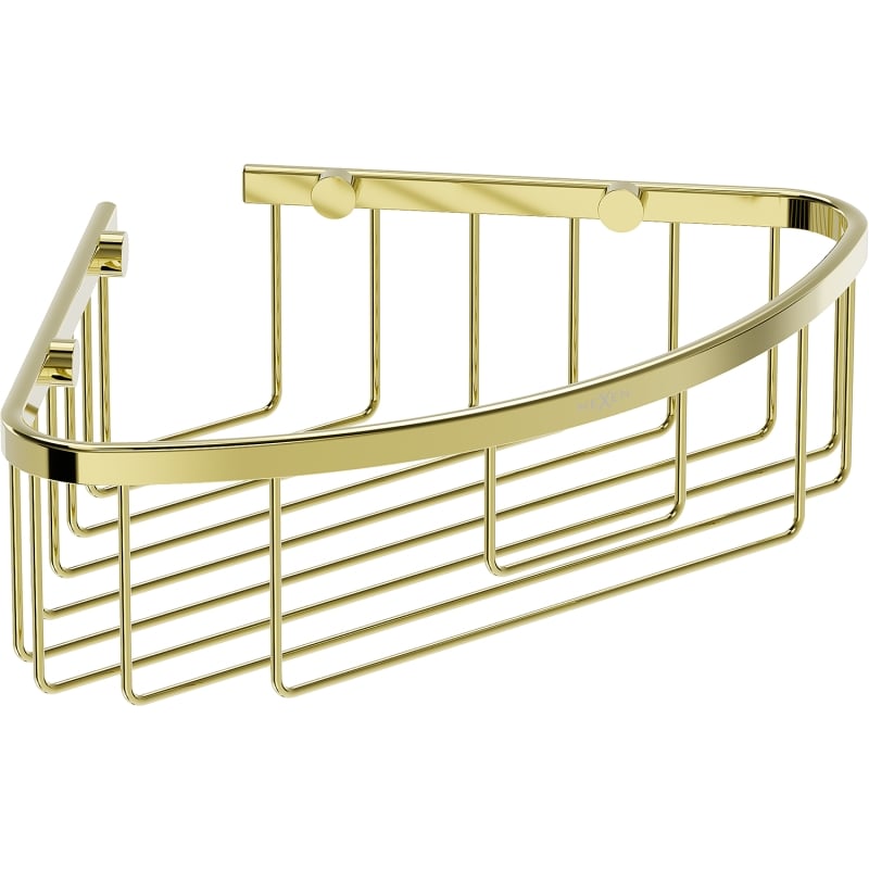 Mexen Uni-C Eckiger Badezimmerkorb, gold - 70A8517-50