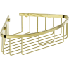 Mexen Uni-C Eckiger Badezimmerkorb, gold - 70A8517-50