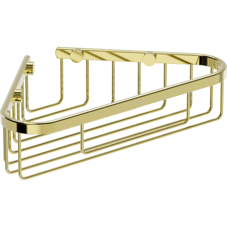 Mexen Uni-T Eckiger Badezimmerkorb, gold - 70A8520-50