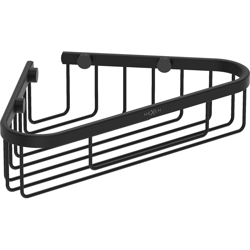 Mexen Uni-T Eck-Badkorb, schwarz - 70A8520-70