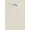 Mexen Hugo Rechteckige Duschtasse SMC 120 x 90 cm, beige, weiße Abdeckung - 42699012-W
