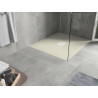 Mexen Hugo rechteckige Duschwanne SMC 120 x 100 cm, beige, weiße Abdeckung - 42691012-W