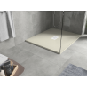 Mexen Hugo rechteckige Duschwanne SMC 120 x 100 cm, beige, weiße Abdeckung - 42691012-W