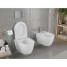 Mexen Carmen WC-Schüssel Rimless mit Soft-Close-Slim-Sitz, Duroplast, weiß glänzend - 30880500