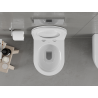 Mexen Carmen WC-Schüssel Rimless mit Soft-Close-Slim-Sitz, Duroplast, weiß glänzend - 30880500