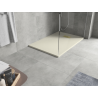 Mexen Hugo Rechteckige SMC-Duschwanne 90 x 80 cm, beige, goldene Abdeckung - 42698090-G