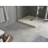 Mexen Hugo quadratische Duschwanne SMC 90 x 90 cm, beige, Abdeckung Gold - 42699090-G