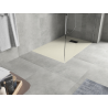 Mexen Hugo Rechteckige SMC-Duschwanne 90 x 80 cm, beige, schwarze Abdeckung - 42698090-B
