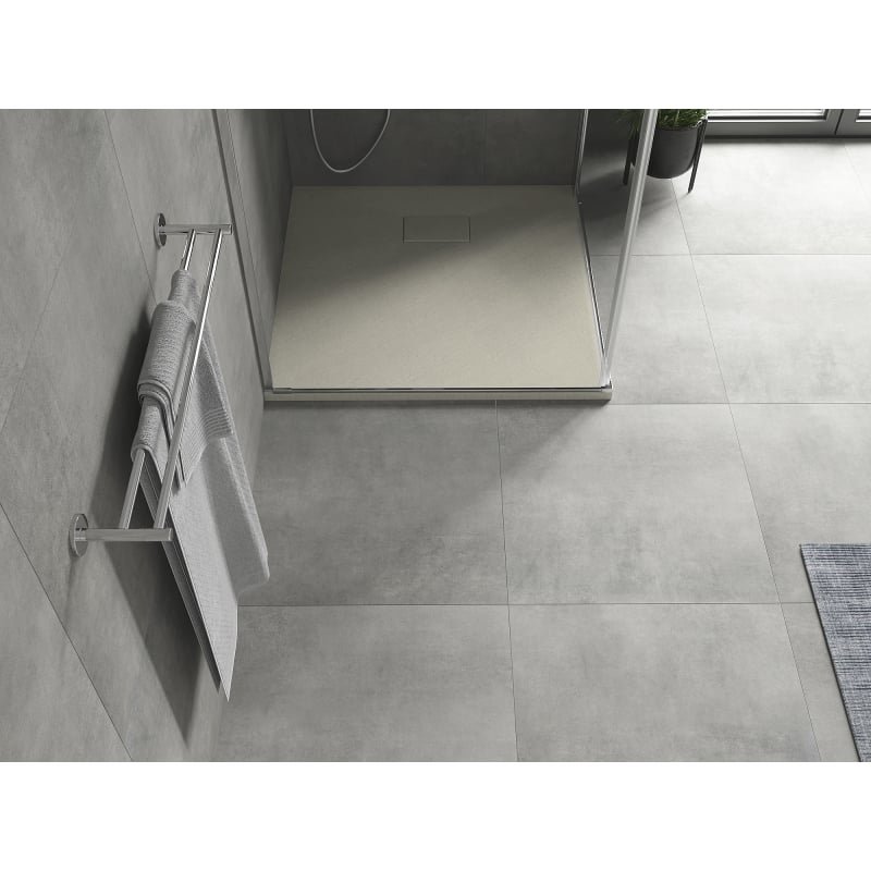 Mexen Hugo quadratische Duschwanne SMC 80 x 80 cm, beige - 42698080