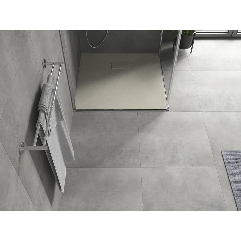 Mexen Hugo quadratische Duschwanne SMC 80 x 80 cm, beige - 42698080