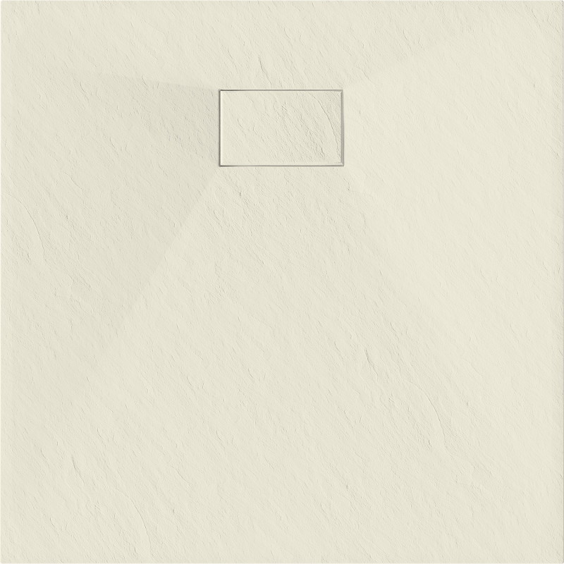 Mexen Hugo Quadratische Duschwanne SMC 90 x 90 cm, beige - 42699090