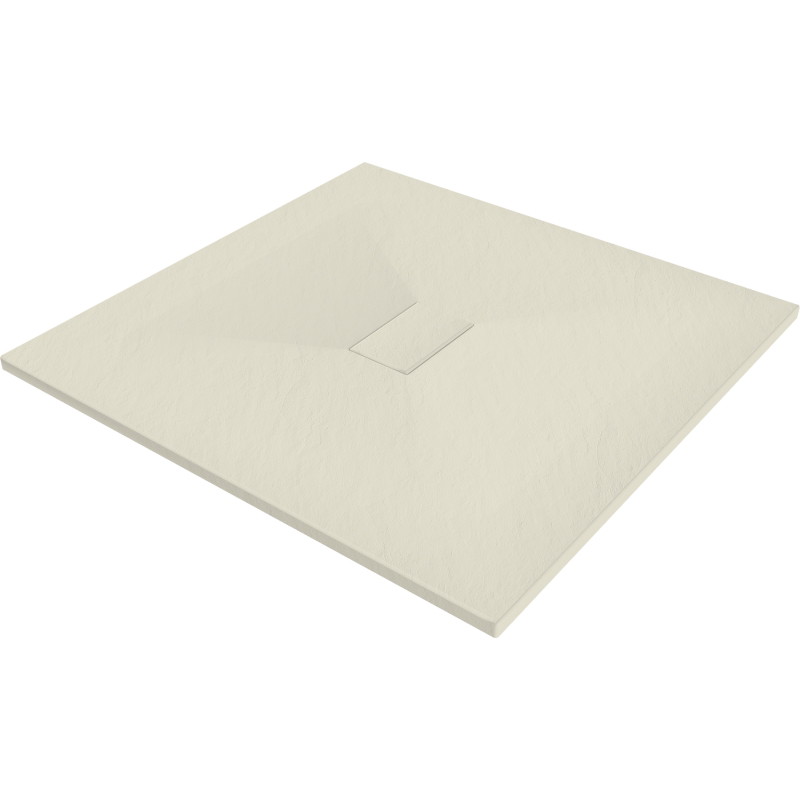 Mexen Hugo quadratische Duschwanne SMC 100 x 100 cm, beige - 42691010