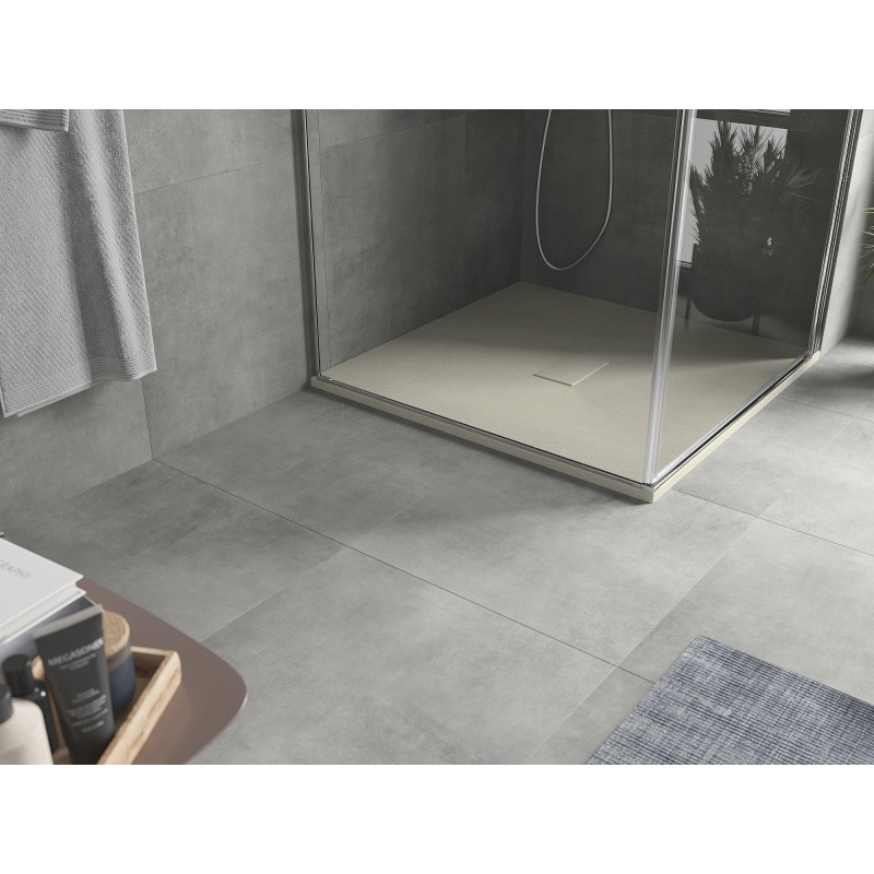 Mexen Hugo quadratische Duschwanne SMC 100 x 100 cm, beige - 42691010