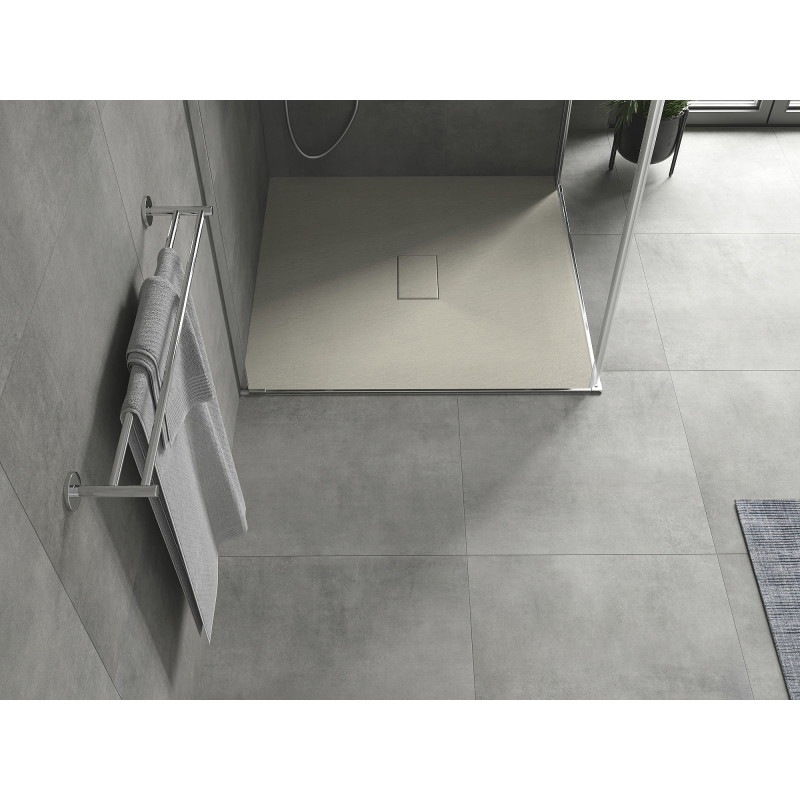 Mexen Hugo quadratische Duschwanne SMC 100 x 100 cm, beige - 42691010