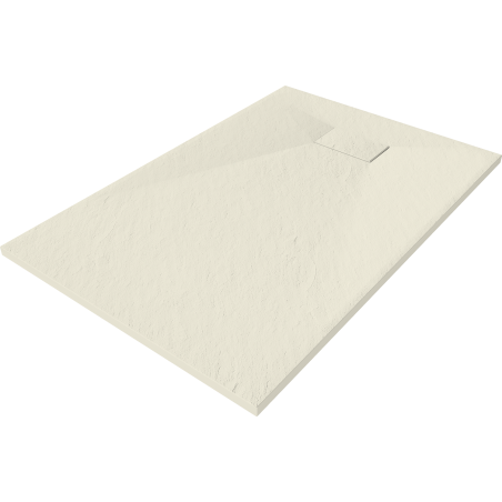 Mexen Hugo rechteckige Duschwanne SMC 100 x 80 cm, beige - 42698010