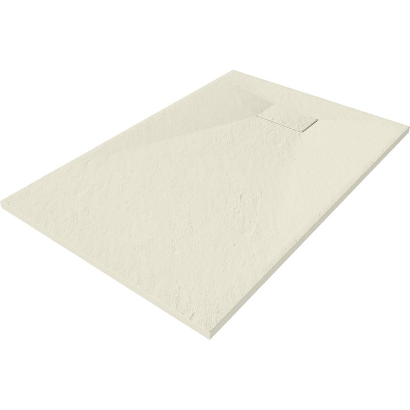 Mexen Hugo rechteckige Duschwanne SMC 90 x 80 cm, beige - 42698090