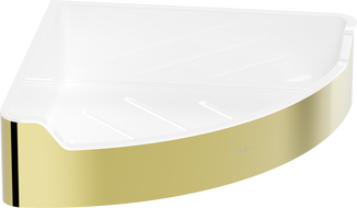 Mexen Rivon-C Eckiger Badezimmerkorb, gold - 70A8525-50