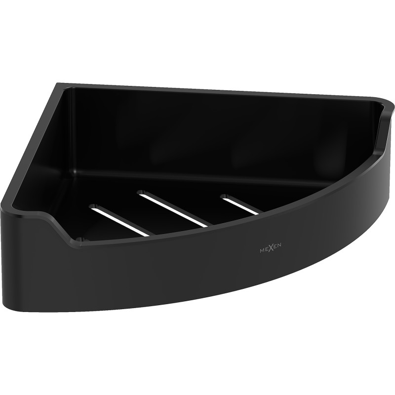 Mexen Rivon-C Eckiger Badezimmerkorb, schwarz - 70A8525-70