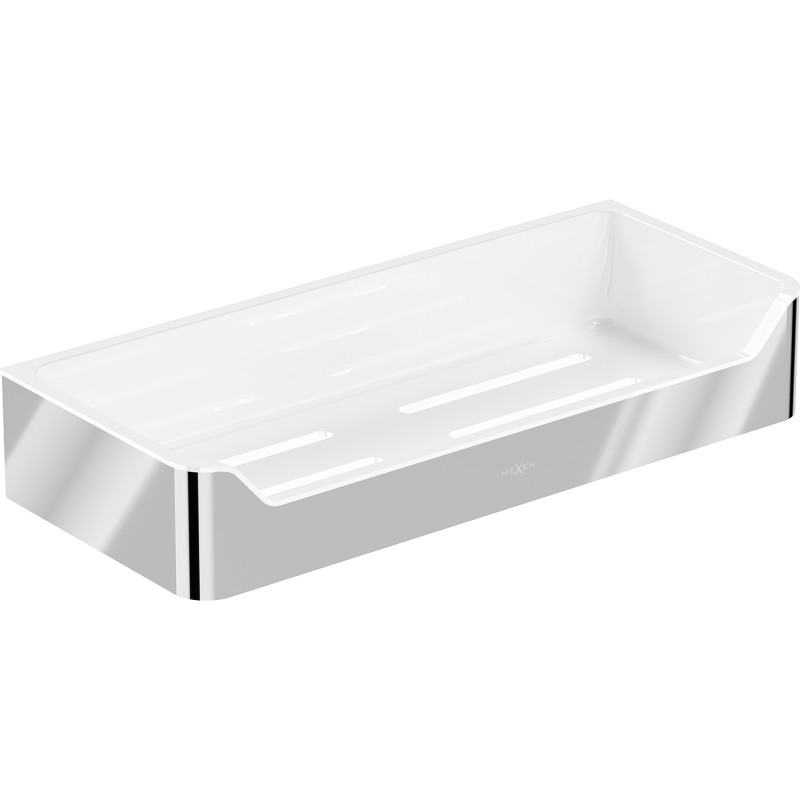 Mexen Rivon-L Badezimmerkorb, Chrom - 70A8725-00