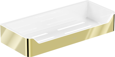 Mexen Rivon-L Badezimmerkorb, golden - 70A8725-50