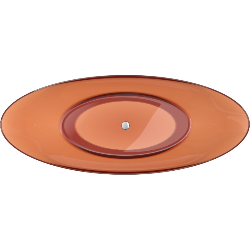 Mexen Vea earth freistehend transparent 180 x 80 cm, Chrom-Korken - 58091808005