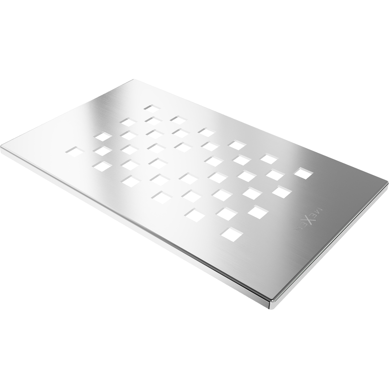 Mexen Hugo Verkleidung für Duschwanne, Inox - 42910001