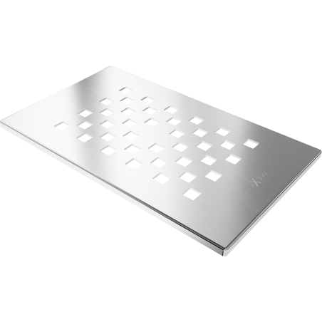 Mexen Hugo Verkleidung für Duschwanne, Inox - 42910001