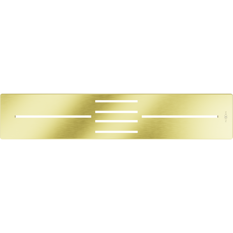 Mexen Toro Verkleidung für Duschwanne 100-120 cm, gold - 43910050
