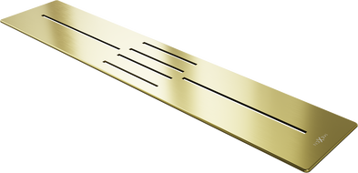 Mexen Toro Verkleidung für Duschwanne 100-120 cm, gold - 43910050