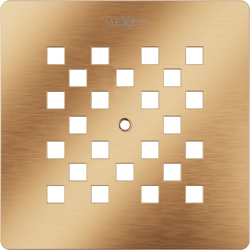 Mexen Stone+ Abdeckung für Duschwanne, gebürstetes Kupfer - 44910065