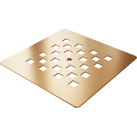 Mexen Stone+ Abdeckung für Duschwanne, gebürstetes Kupfer - 44910065